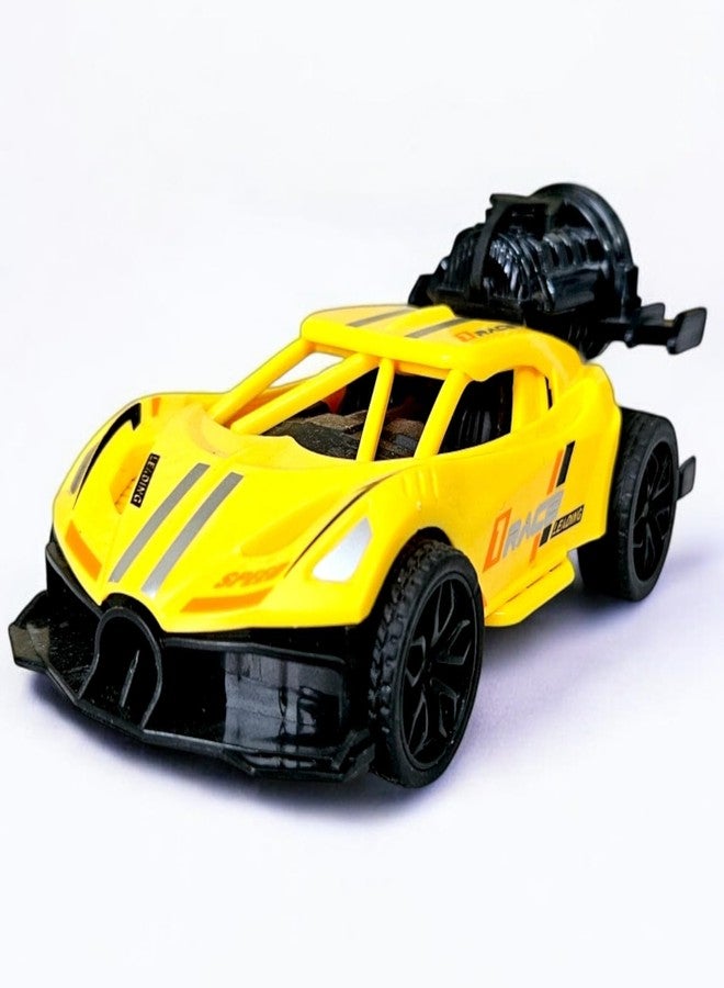 Stylbase Pull Back Car Racing Mist Smoke Car Toy for Kids | Baby Boys & Girls Car for Kids Rubber Tires 15 Cm 3+ Years (Color May Vary) - Image 1